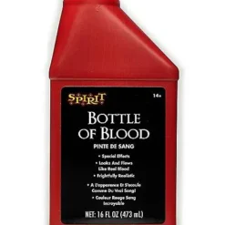 Bottle Of Blood - 16 Oz. -Spirit Spooky Store 00576488 a