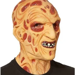 Vinyl Freddy Krueger Full Mask - A Nightmare On Elm Street -Spirit Spooky Store 00660258 c