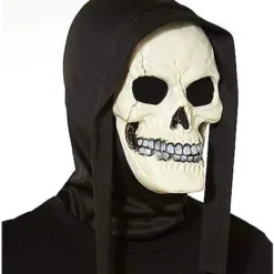 Glow In The Dark Skull Full Mask -Spirit Spooky Store 01035021 c
