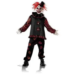 Adult Red Carver The Clown Costume