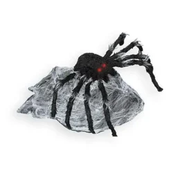 21 Inch LED Black Jumping Spider Animatronic 11 21 Inch LED Black Jumping Spider Animatronic -Spirit Spooky Store 01116706 c