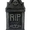 16 Inch RIP Skull Tombstone