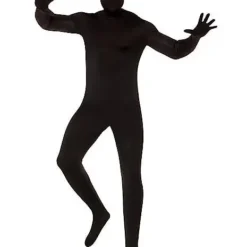 Adult Super Skins Black Zentai Skin Suit Costume