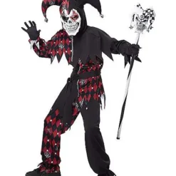 Kids Sinister Jester Costume