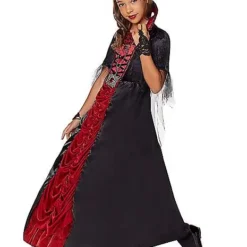 Kids Royal Vampiress Dress Costume -Spirit Spooky Store 01225523 c