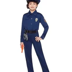 Kids Police Officer Costume -Spirit Spooky Store 01226430 c