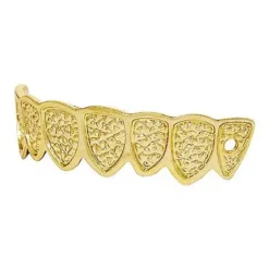 Golden Grillz Teeth 7 Golden Grillz Teeth -Spirit Spooky Store 01228238 c