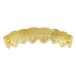Golden Grillz Teeth 8 Golden Grillz Teeth -Spirit Spooky Store 01228238 d