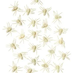 Glow In The Dark Spiders - 24 Pack