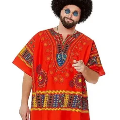 Adult Hippie Shirt Costume -Spirit Spooky Store 01252329 f