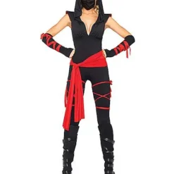 Adult Deadly Ninja Jumpsuit Costume