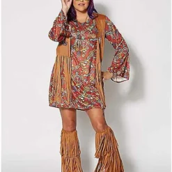 Adult Peace And Love Hippie Costume 8 Adult Peace And Love Hippie Costume -Spirit Spooky Store 01271212 c