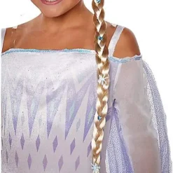 Braided Elsa Hair Headband - Frozen -Spirit Spooky Store 01284322 c