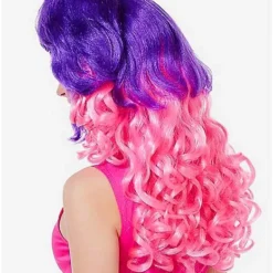 Pink And Purple Wig -Spirit Spooky Store 01297589 c