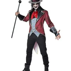 Adult Sinister Ringmaster Costume 5 Adult Sinister Ringmaster Costume -Spirit Spooky Store 01298934 a
