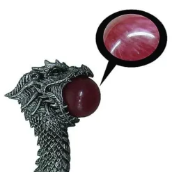 Dragon Head Staff With Orb -Spirit Spooky Store 01300250 d