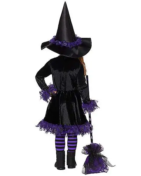 Toddler Cute Witch Costume 2 Toddler Cute Witch Costume - Image 2