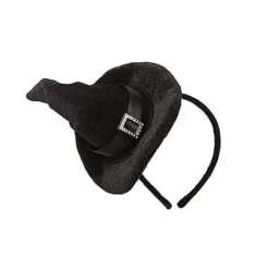 Witch Mini Hat Fascinator -Spirit Spooky Store 01301852 c