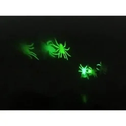 Whirl-A-Motion LED Green Spiders Projection Spot Light -Spirit Spooky Store 01306455 AVS