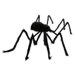 5 Ft Black Spider -Spirit Spooky Store 01316066 c