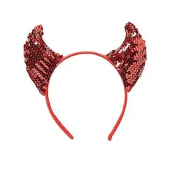 Sequin Devil Headband