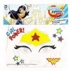 Wonder Woman Face Tattoo - DC Super Hero Girls