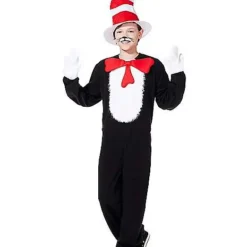 Kids Cat In The Hat Costume - Dr. Seuss -Spirit Spooky Store 01332584 f