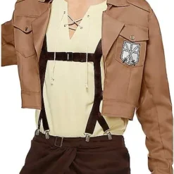 Adult Eren Jaeger Costume - Attack On Titan 5 Adult Eren Jaeger Costume - Attack On Titan -Spirit Spooky Store 01334358 c