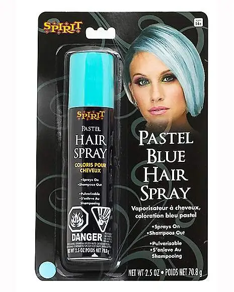 Pastel Blue Hairspray 1 Pastel Blue Hairspray
