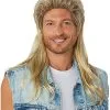 Blonde Mullet Wig