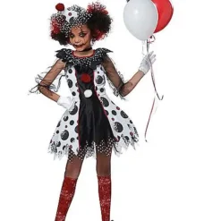 Kids Creepy Clown Costume -Spirit Spooky Store 01344928 a