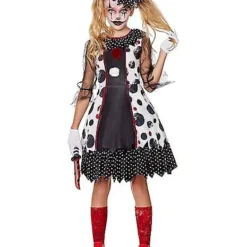 Kids Creepy Clown Costume
