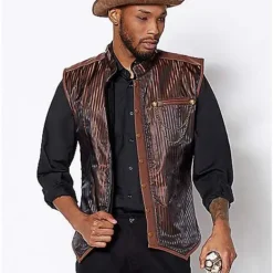 Steampunk Vest 10 Steampunk Vest -Spirit Spooky Store 01345677 a