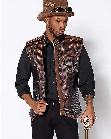 Steampunk Vest 4 Steampunk Vest - Image 4