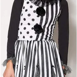 Adult Twisted Trickster Clown Costume -Spirit Spooky Store 01346444 b