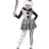 Adult Twisted Trickster Clown Costume