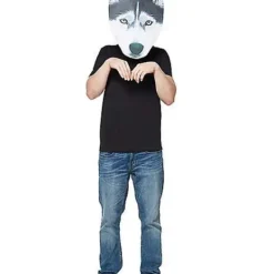 Big Head Foam Husky Half Mask -Spirit Spooky Store 01346493 c