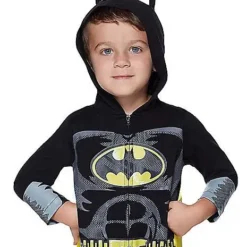 Toddler Batman One Piece Costume - DC Comics -Spirit Spooky Store 01347392 c
