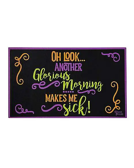 Hocus Pocus Doormat 1 Hocus Pocus Doormat