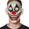 Googly Eye Clown Half Mask