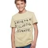 Kids Stranger Things Alphabet Wall T Shirt - Stranger Things