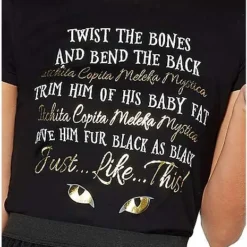 Twisted Bones Binx Spell T Shirt - Hocus Pocus -Spirit Spooky Store 01383702 c