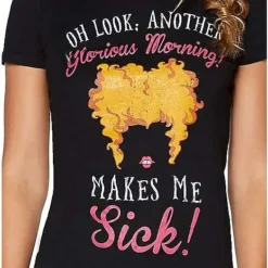 Glorious Morning T Shirt - Hocus Pocus -Spirit Spooky Store 01383710 c