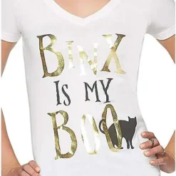 Binx Is My Boo T Shirt - Hocus Pocus -Spirit Spooky Store 01383769 c