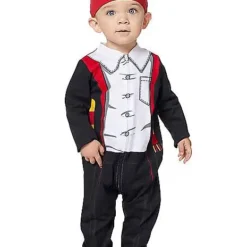 Baby Harry Potter Coveralls Costume And Hat 5 Baby Harry Potter Coveralls Costume And Hat -Spirit Spooky Store 01388164 c