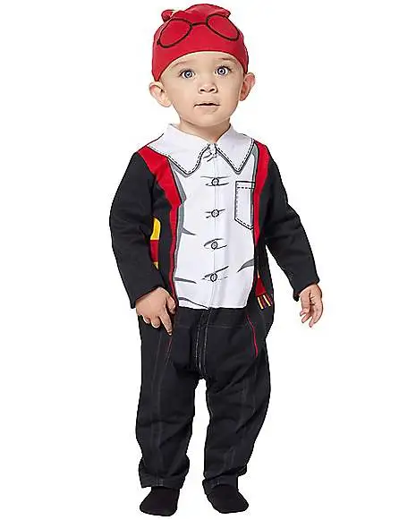 Baby Harry Potter Coveralls Costume And Hat 3 Baby Harry Potter Coveralls Costume And Hat - Image 3