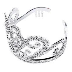 Silver Tiara 5 Silver Tiara -Spirit Spooky Store 01389527 c