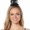 Black Queen Crown Fascinator