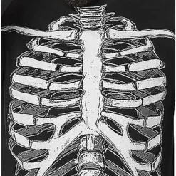 Long Sleeve Skeleton T Shirt -Spirit Spooky Store 01395417 c