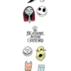 The Nightmare Before Christmas Window Clings